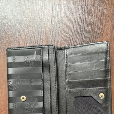 Mollerus Vinerus Black Portemonnaie