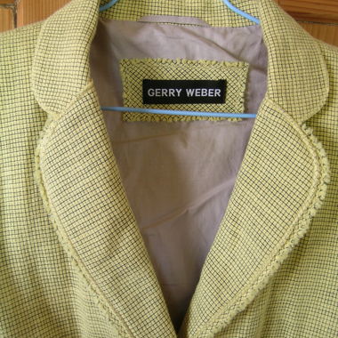 Blazer jaune Gerry Weber