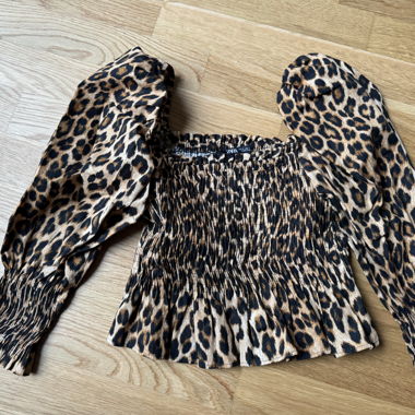 ZARA Croptop à motif léopard - Taille S