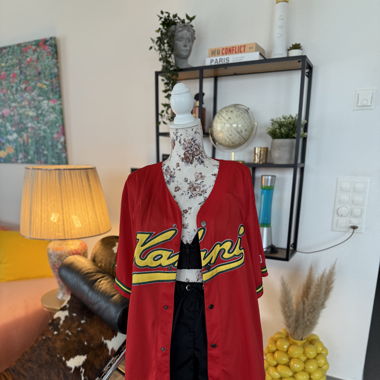 KARL KANI T-Shirt / Kleid Gr. XXL
