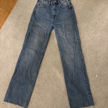 blaue jeans pull & bear