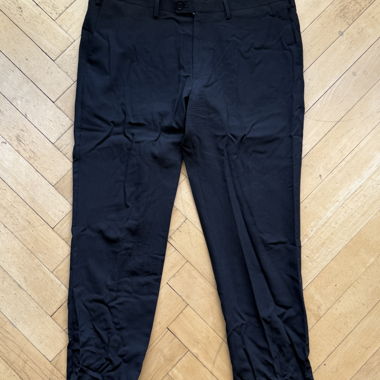 Pantalon en laine noir