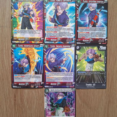 Cartes Dragon Ball Super – 7xTrunks