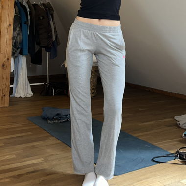 Adidas Grey Tracksuit Bottoms