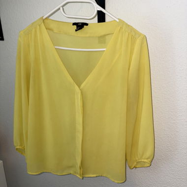 Gelbe H&M Bluse EU 34