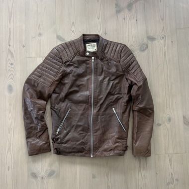 Lederjacke