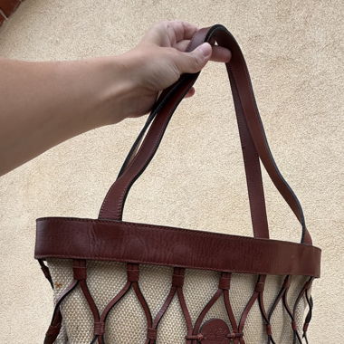 TIMBERLAND / shoulder bag / CANVAS & LEATHER