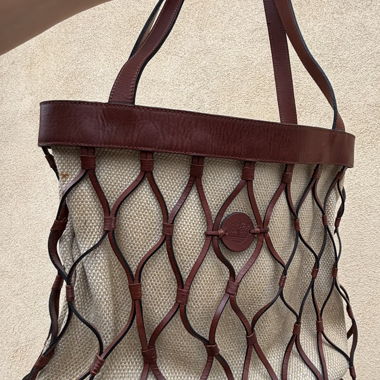 TIMBERLAND / shoulder bag / CANVAS & LEATHER