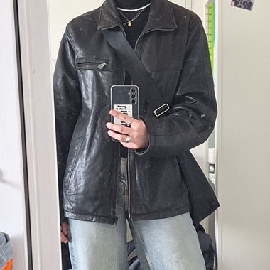 Lederjacke Vintage