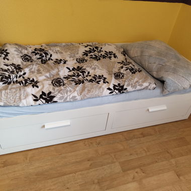 Ausziehbares Bett inklusive 2 matratzen