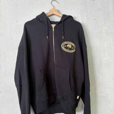 BLKVIS - Hoodie à zip noir