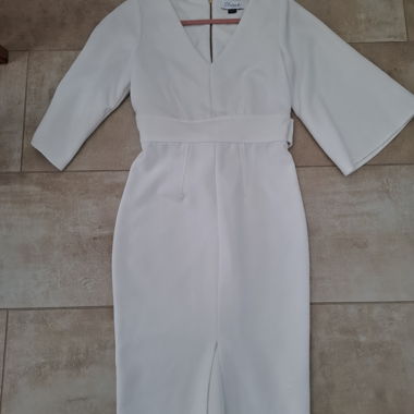 Weisser Closet London Kleid