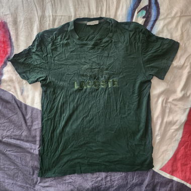 LACOSTE T-shirt - embossed