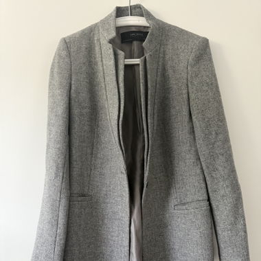 Kurzer Wollmantel Zara
