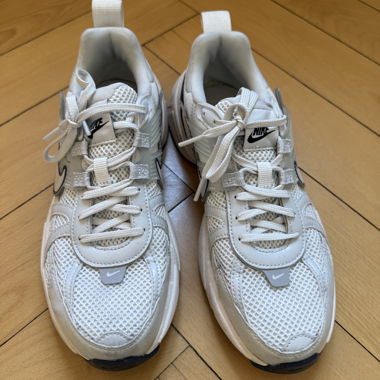 White Nike sneakers