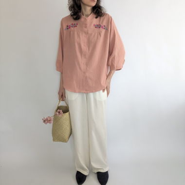 Shirt with Embroidery Size S