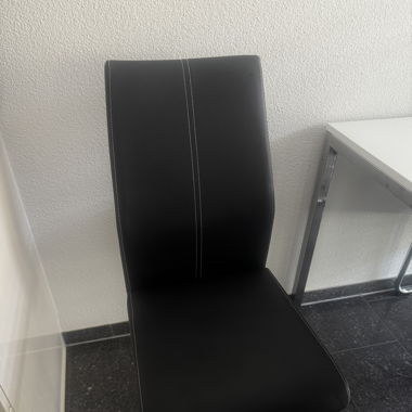 Lederstühle 6 Stück
