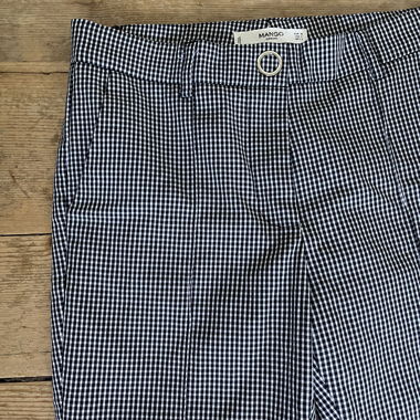Checked Pants