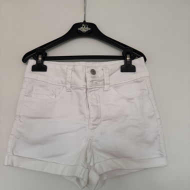 Short blanc 