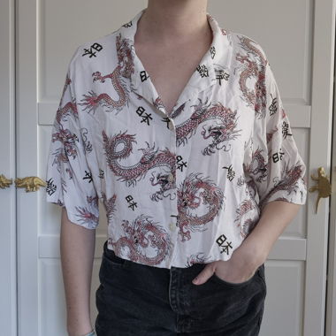 Bershka Dragon Shirt