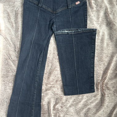 Jeans Miss sixty a vita bassa, bootcut in denim