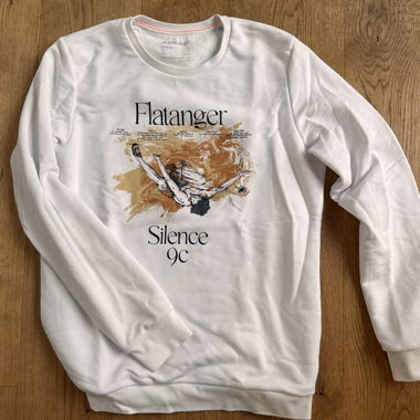 White Mammut Sweatshirt Flatanger Silence