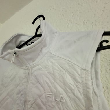 Veste matelassée blanche FILA Sport – Femme L