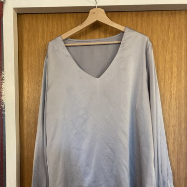 Tunique / blouse argentée 