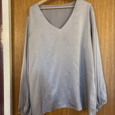 Tunique / blouse argentée 