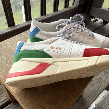 Sneakers Gola bianche multicolore
