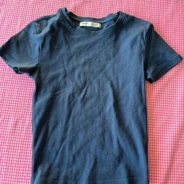 Pull&Bear Blue T-Shirt, Size S
