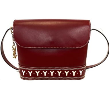 Sac bandoulière vintage Yves Saint Laurent rouge