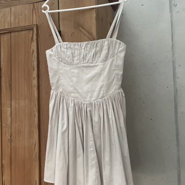 Beige dress