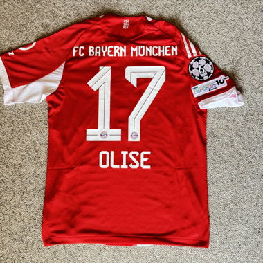 OLISE 17 FC Bayern Munich Jersey Size M