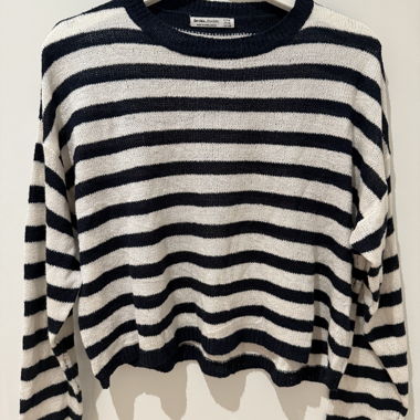 Maglione a righe Bershka