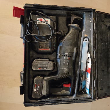 Säbelsäge komplettes Set 