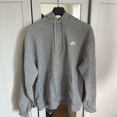 Sweat à capuche gris Nike