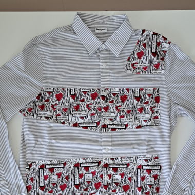 DESIGUAL - T-shirt cœur