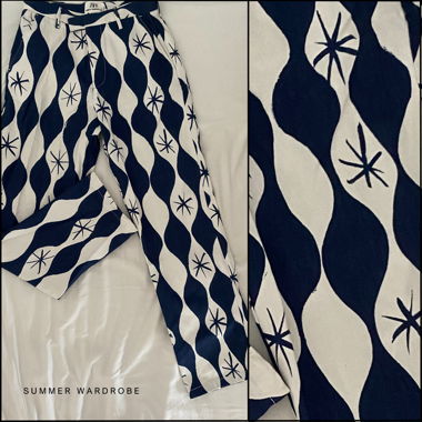 Patterned Summer Pants