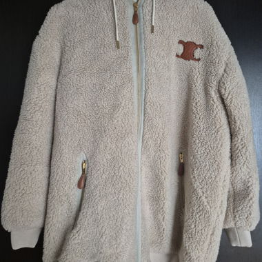 Sweat à capuche Celine en polaire