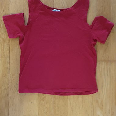 Rotes Croptop