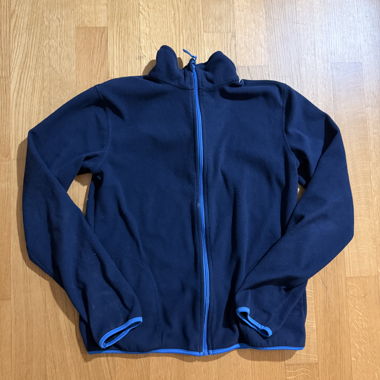 Blue fleece