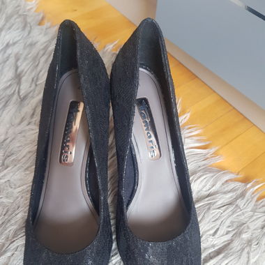 Neu Tamaris High Heels 41 Schwarz Schuhe