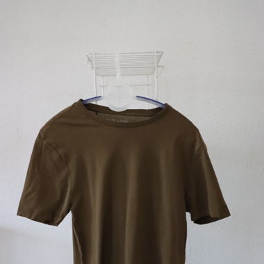 Muscle Fit T-Shirt in Dunkelkhaki