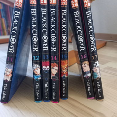 Manga Black Clover tomi 11-17