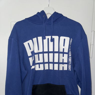 PUMA Hoodie Blue and Black