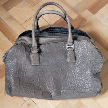 Vintage Weekender/Tasche Aldo Bruè 