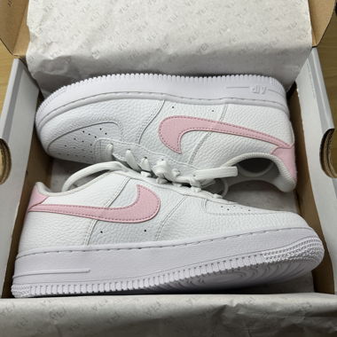 Nike Air Force 1, Weiss/Rosa, Neu!