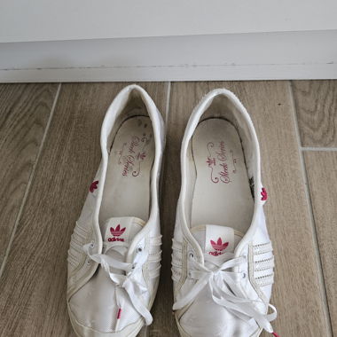 Basquettes blanches - taille 36 2/3