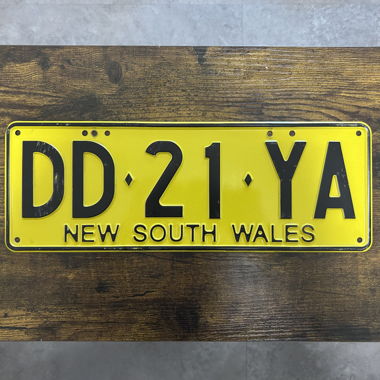 Australien- New South Wales DD 21 YA -Autoschild  
